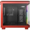 Montech KING 95 Midi-Tower, Tempered Glass, ARGB – raudonos spalvos