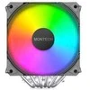 Montech NX600 ARGB CPU Cooler, Dual Tower – 2x 120mm, juodas