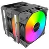 Montech NX600 ARGB CPU Cooler, Dual Tower – 2x 120mm, juodas