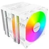 Montech NX600 ARGB CPU Cooler, Dual Tower – 2x 120mm, baltas