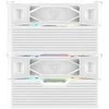 Montech NX600 ARGB CPU Cooler, Dual Tower – 2x 120mm, baltas