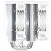 Montech NX600 CPU Cooler, Dual Tower – 2x 120mm, baltas