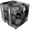 „Montech NX600“ procesoriaus aušintuvas, dvigubas bokštas – 2x 120 mm, juodas