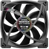 Montech RX120 PWM ARGB Reverse korpuso ventiliatorius – 120mm, juodos spalvos