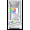 Montech Sky 3 PC-case, Midi-Tower, ATX, ARGB, Tempered Glass - baltas