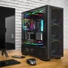 Montech SKY TWO GX Midi-Tower, Tempered Glass – juodos spalvos