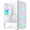 Montech X3 Mesh Midi-Tower, RGB, Tempered Glass – baltos spalvos