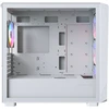 „Montech X5M“ kompiuterio korpusas, vidutinio dydžio bokštas, „Micro-ATX“, ARGB, grūdintas stiklas – Baltas