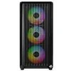 Montech X5M PC Case, Mid Tower, Micro-ATX, ARGB, Tempered Glass – Juodas