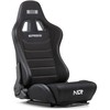 „Next Level Racing“ | SIMAERO tinklinis audinys | Atlošiama sėdynė | ERS5 Elite audinys ir SimAero tinklelio versija | Juodas
