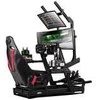 Next Level Racing GTElite Aliuminio Simulator Cockpit - Wheel Plate Edition + O-Rouge C1-XL Cold Fusion Simracing Seat
