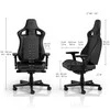 Žaidimų kėdė Noblechairs EPIC Comapct Gaming Chair, Juoda/Carbon