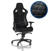 Žaidimų kėdė Noblechairs EPIC PU-Leather Gaming Chair, Juoda-mėlyna