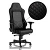 noblechairs HERO Real Leather Gaming Chair – Juodas/Juodas