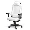 Žaidimų kėdė Noblechairs HERO High-tech faux leather Gaming Chair, Baltas Edition