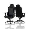 Žaidimų kėdė Noblechairs HERO PU-Leather Gaming Chair, Juoda-mėlyna