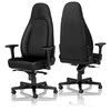 Žaidimų kėdė Noblechairs ICON Juodas Edition Vinyl / PU hybrid leather Gaming Chair, Juoda