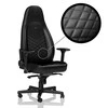 noblechairs ICON - Juodas - PU Leather (Juoda PU Oda) Kėdė