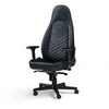noblechairs ICON Real Leather Gaming Chair - Midnight-Mėlyna/Graphite