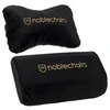Žaidimų kėdės pagalvėlių rinkinys Noblechairs Cushion Set, tinka EPIC/ICON/HERO, Juoda-auksinė