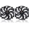 Noctua NF-A14X25r G2 PWM Sx2-PP chromax.juodas fan, LCP – juodas, 140mm, 2-pack