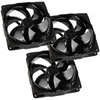 Noiseblocker NB-eLoop Fan B12-PS Juodas Edition - 120mm PWM, 3 Stück