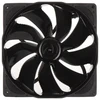 Noiseblocker NB-eLoop Fan B14-PS Juodas Edition - 140mm PWM, 3 pieces