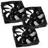 Noiseblocker NB-eLoop Fan B14-PS Juodas Edition - 140mm PWM, 3 pieces