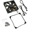 Noiseblocker juodos spalvosSilent Pro korpuso ventiliatoriusPLPS – 120mm PWM