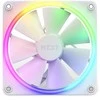 NZXT F120 RGB 120mm balta - 3 ventiliatorių + valdiklio rinkinys