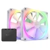 „Wentylator Nzxt F140 RGB 2-pack + Hub“ (RF-R14SF-W1)