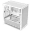 NZXT H3 Flow (2025) Micro-ATX kompiuterio korpusas, baltos spalvos