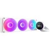 NZXT Kraken Elite 420 RGB LCD balta