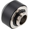Optimus Hardtube jungiamosios detalės, 12 mm, 6 vnt. pakuotėje su įrankiu – juodos