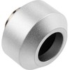Optimus Hardtube jungtis, 12 mm – sidabrinė