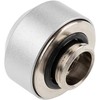 Optimus Hardtube jungtis, 12 mm – sidabrinė