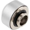 Optimus Hardtube Fitting, 14 mm – sidabrinis