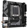 Pagrindinė plokštė „Gigabyte“ | B650I AX 1.0 | Procesorių šeima AMD | Procesoriaus lizdas AM5 | DDR5 DIMM | Palaikomos standžiojo disko sąsajos SATA, M.2 | SATA jungčių skaičius 2