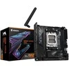 Pagrindinė plokštė Gigabyte B850I AORUS PRO | Procesorių šeima AMD | Procesoriaus lizdas AM5 | DDR5 | Palaikomos standžiojo disko sąsajos SATA, M.2 | SATA jungčių skaičius 2