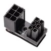 Inline Internal Grafikos plokštė Power Adapteris, ATX 6-pin Plug / Socket (rotated)