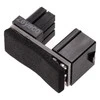 Inline Internal Grafikos plokštė Power Adapteris, ATX 6-pin Plug / Socket (rotated)