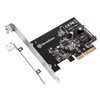 „Silverstone SST-ECU02-E“ USB adapterio plokštė, PCIe 3.0, 1x USB-C 3.1 vidinis - žemo profilio