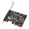 Kontroler SilverStone PCIe 3.0 x4 - 20-pin USB 3.2 Gen 2x2 (SST-ECU07)