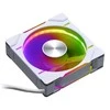 PHANTEKS D30 PWM Regular Airflow D-RGB fan – 120mm, baltos spalvos
