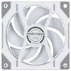 PHANTEKS D30 PWM Regular Airflow D-RGB fan – 120mm, baltos spalvos