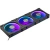Phanteks D30 PWM Reverse Airflow, D-RGB korpuso ventiliatorius, 3-pack – 140mm, juodos spalvos