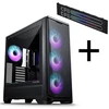 PHANTEKS Eclipse G400A PC-Gehäuse Bundle + Matrix LED - juodas