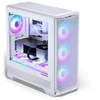 PHANTEKS Eclipse G400A PC-kompiuterio korpusas, Midi-Tower, E-ATX, Tempered Glass, D-RGB – baltos spalvos