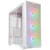 PHANTEKS Eclipse G500A D-RGB Mid-Tower tipo kompiuterio korpusas, grūdintas stiklas – baltos spalvos