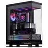 „Phanteks Evolv X2 Matrix“ kompiuterio korpusas, vidutinio bokšto tipo, E-ATX, grūdintas stiklas, „Matrix LED“ – Juodas